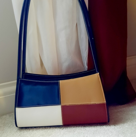 Vintage Handbags - 😃2xHP👛 Vintage Mod Checkerboard Bag